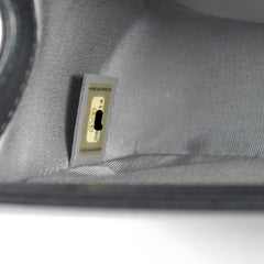 Chanel Old Medium Boy Chevron Lambskin Black