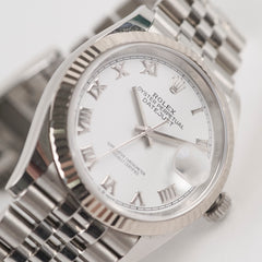 Rolex Oyster Datejust 36MM White Dial 2021 126234