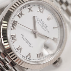 Rolex Oyster Datejust 36MM White Dial 2021 126234
