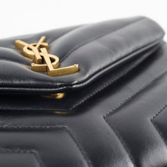 Saint Laurent Small Lou Lou Black