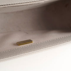 Chanel Caviar Old Medium Grey Series Microchip