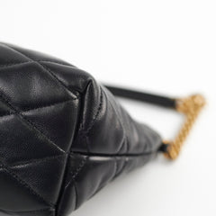 Saint Laurent Mini Quilted Leather Bag Black