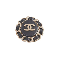 Chanel Brooch Black