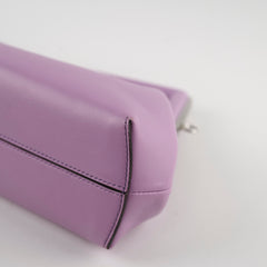Fendi Small First Clutch Bag Nappa Lilac