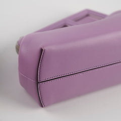 Fendi Small First Clutch Bag Nappa Lilac