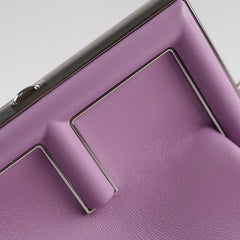 Fendi Small First Clutch Bag Nappa Lilac