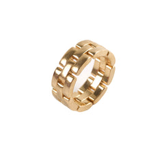Cartier MAILLON PANTHÈRE Yellow Gold Ring size 53