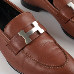 Hermes Constance Loafer Size 36.5 Gold