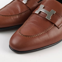 Hermes Constance Loafer Size 36.5 Gold