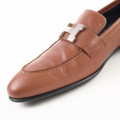 Hermes Constance Loafer Size 36.5 Gold