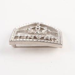 Chanel Shield Crystal Brooch