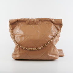 Chanel 22 Small Beige