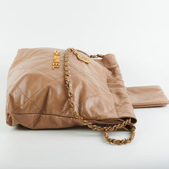 Chanel 22 Small Beige