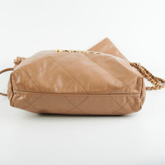 Chanel 22 Small Beige