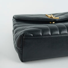 Saint Laurent Small Lou Lou Black Shoulder Bag