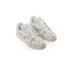 Louis Vuitton x Murakami Multicolour Trainers White Size 9.5 (US)