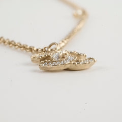 Chanel CC Logo Necklace Pearl