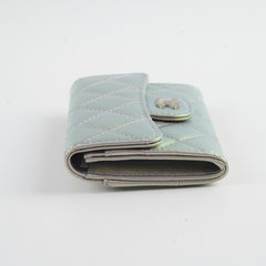 Chanel Iridescent Purple Card Holder 31 Series