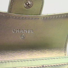 Chanel Iridescent Purple Card Holder 31 Series
