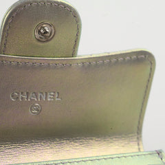 Chanel Iridescent Purple Card Holder 31 Series