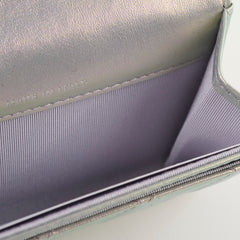 Chanel Iridescent Purple Card Holder 31 Series