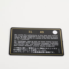 Chanel Iridescent Purple Card Holder 31 Series