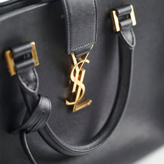 Saint Laurent Small Cabas Bag Black