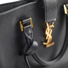 Saint Laurent Small Cabas Bag Black