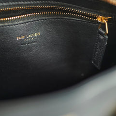 Saint Laurent Small Cabas Bag Black