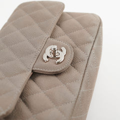 Chanel Mini Rectangular Grey Caviar