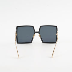 Christian Dior Sunglasses Black/Champagne Gold