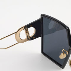 Christian Dior Sunglasses Black/Champagne Gold