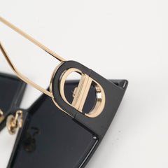 Christian Dior Sunglasses Black/Champagne Gold