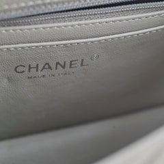 Chanel Mini Rectangular Grey Caviar