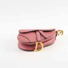 Christian Dior Mini Saddle Bag Dusty Pink