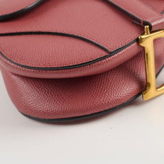 Christian Dior Mini Saddle Bag Dusty Pink
