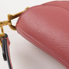 Christian Dior Mini Saddle Bag Dusty Pink