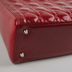 Deal of The Week - Christian Dior Lady Dior Medium Red Patent