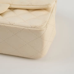 Chanel Mini Rectangular Lambskin Ivory Series Microchip