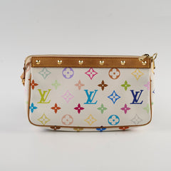 Louis Vuitton Multicolour Pochette Accessoires White