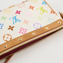 Louis Vuitton Multicolour Pochette Accessoires White