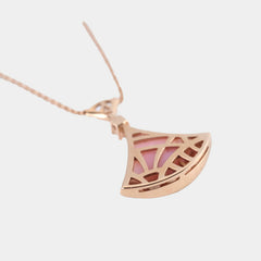 Bvlgari Diva's Dream Diamond Necklace 18k Rose Gold