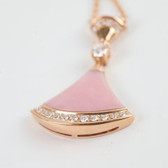 Bvlgari Diva's Dream Diamond Necklace 18k Rose Gold