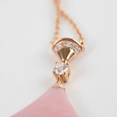 Bvlgari Diva's Dream Diamond Necklace 18k Rose Gold