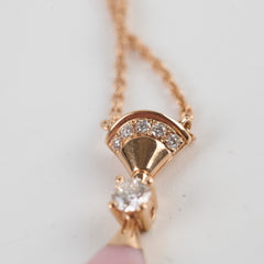 Bvlgari Diva's Dream Diamond Necklace 18k Rose Gold