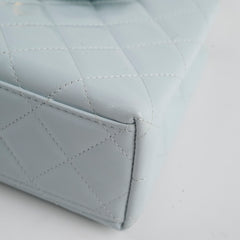 Chanel Mini Kelly Blue Calfskin Microchipped