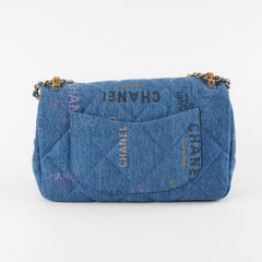 Chanel Denim Seasonal Flap (microchipped)