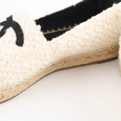 Chanel Espadrilles White/Black Size 40