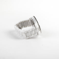 Christian Dior White VIII Pink Sapphire Set Dial 38mm