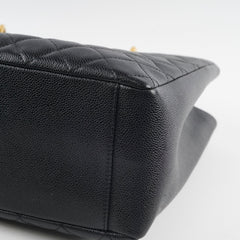 Chanel Caviar Grand Shopping Tote GST Black